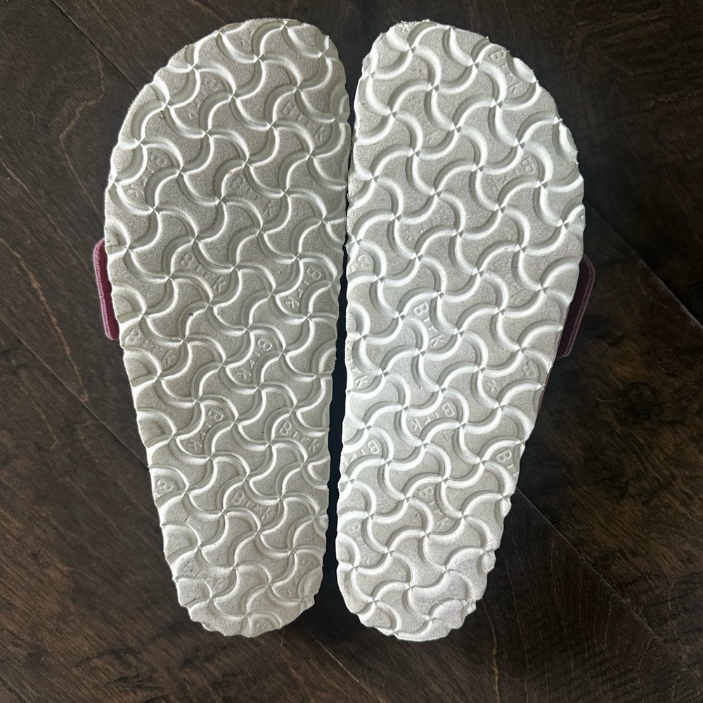 Birkenstock Mauve Single-Buckle Madrid Slide Sandals - Picture 3 of 4